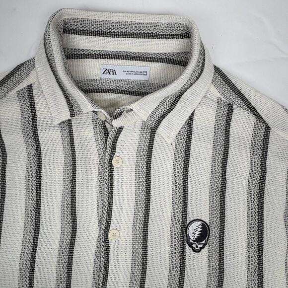 Grateful Dead Steal Your Face Zara Button Down (XL/44) - Picture 2 of 8